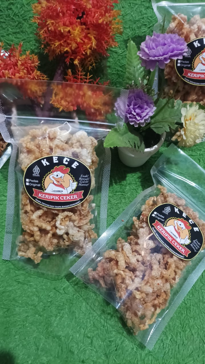 produk Keripik ceker (kece)