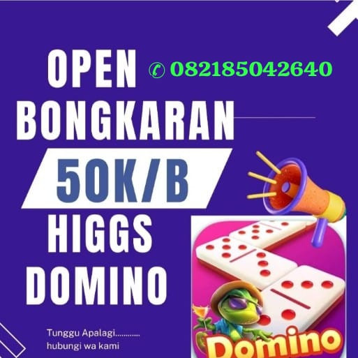 produk TERIMA BONGKAR CHIP HIGGS DOMINO ISLAND